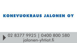 Konevuokraus Jalonen Oy logo